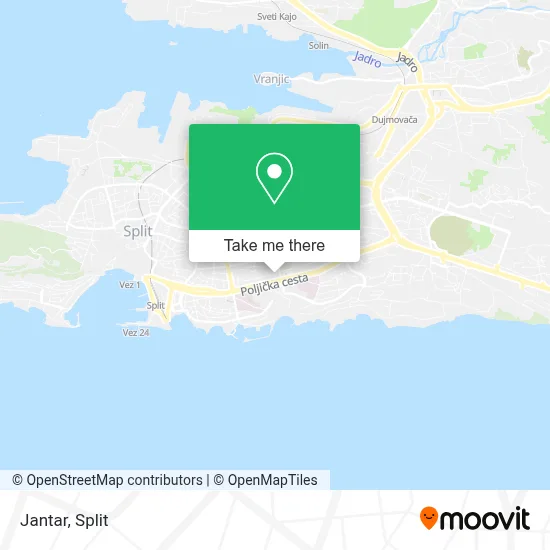 Jantar map