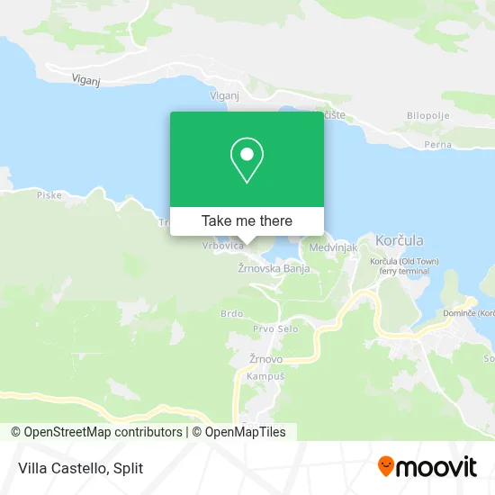 Villa Castello map