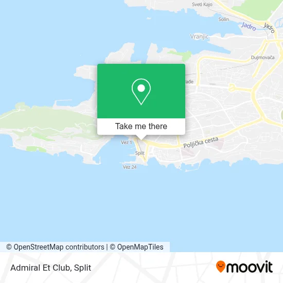 Admiral Et Club map