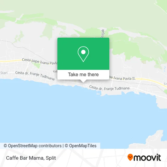 Caffe Bar Mama map