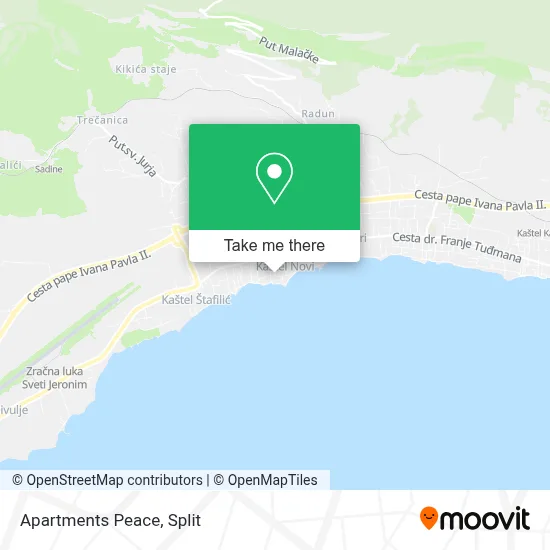 Apartments Peace map