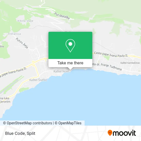Blue Code map