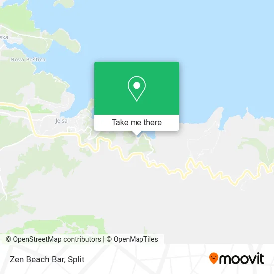 Zen Beach Bar map