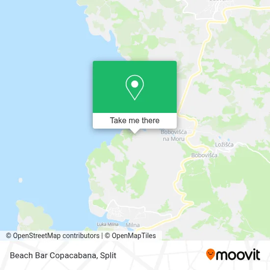 Beach Bar Copacabana map