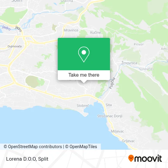 Lorena D.O.O map