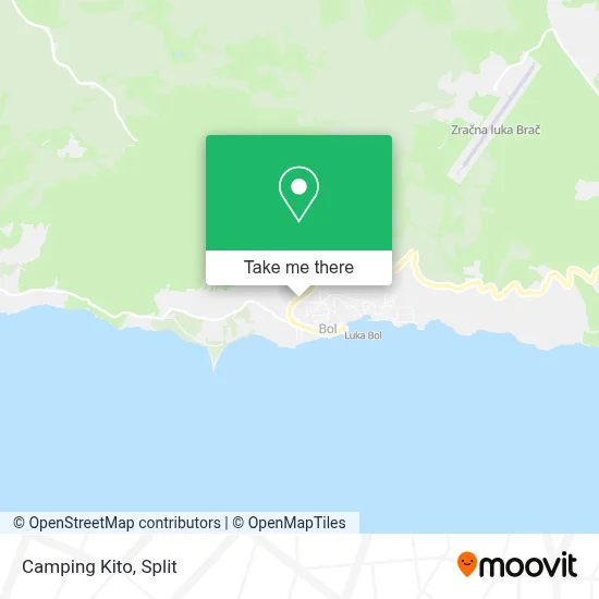 Camping Kito map