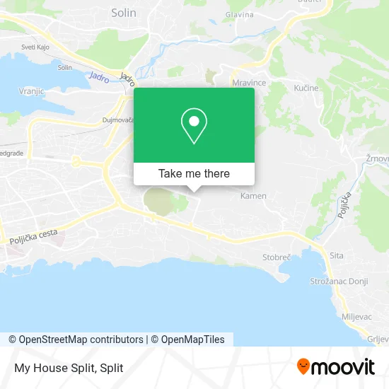 My House Split map
