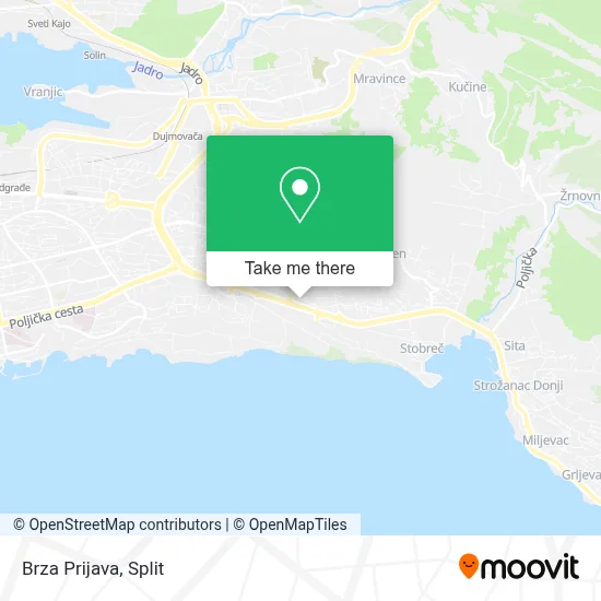 Brza Prijava map