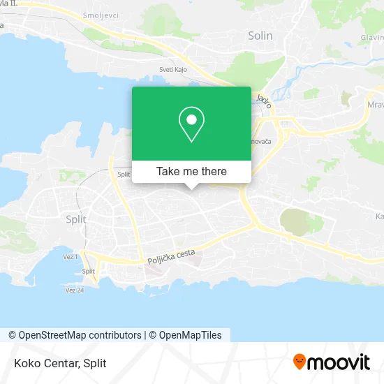 Koko Centar map