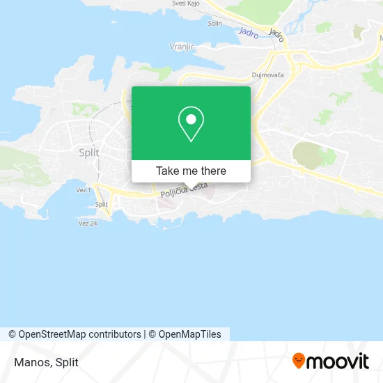 Manos map