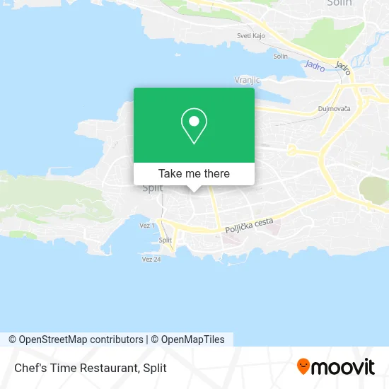 Chef's Time Restaurant map