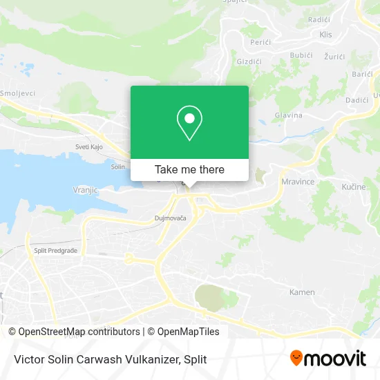 Victor Solin Carwash Vulkanizer map