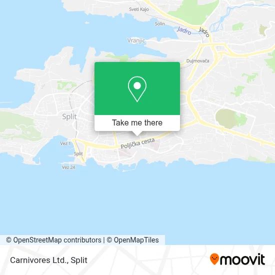Carnivores Ltd. map