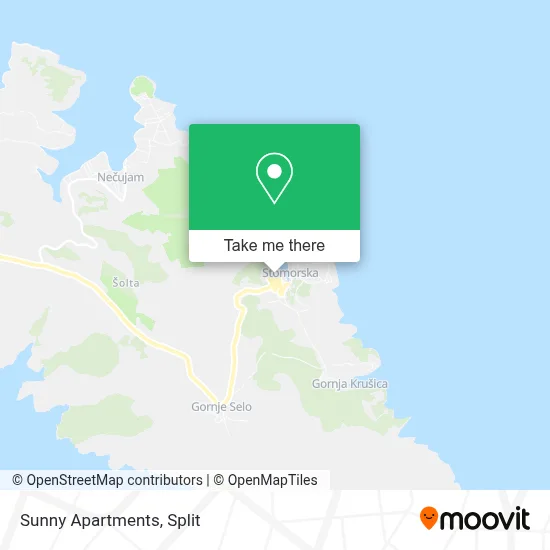 Sunny Apartments map