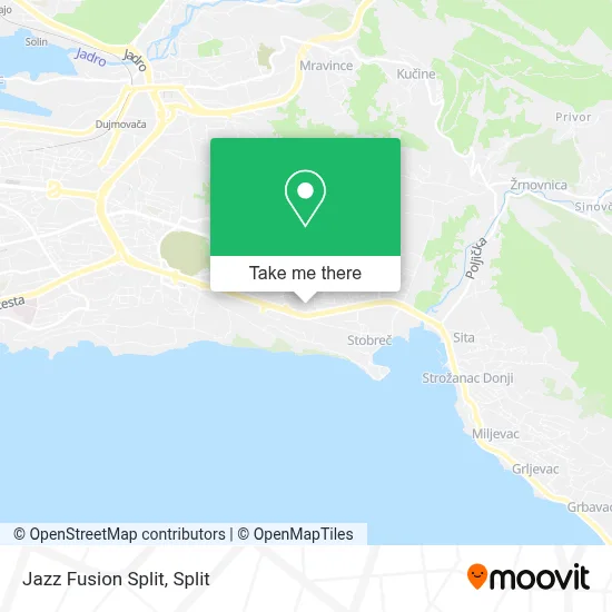 Jazz Fusion Split map