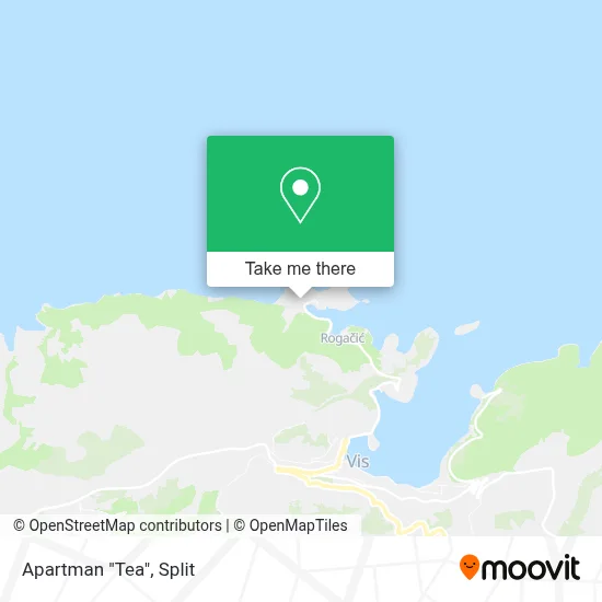 Apartman "Tea" map