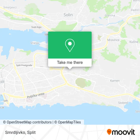 Smrdljivko map