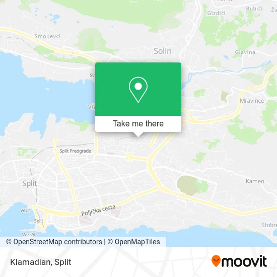 Klamadian map