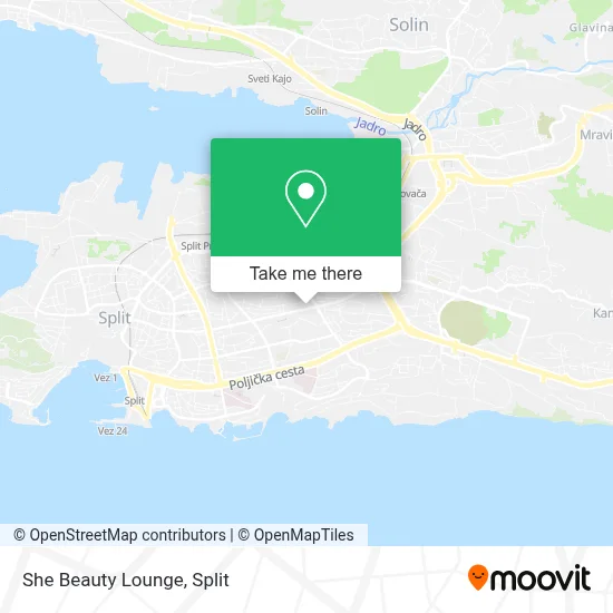She Beauty Lounge map