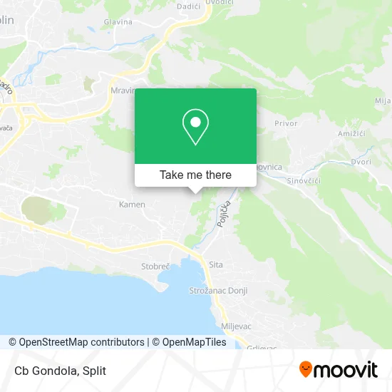 Cb Gondola map