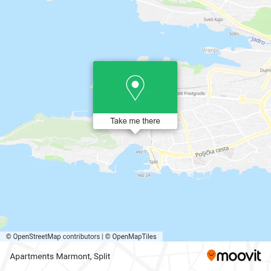Apartments Marmont map