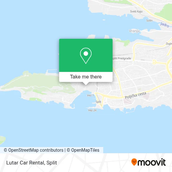 Lutar Car Rental map