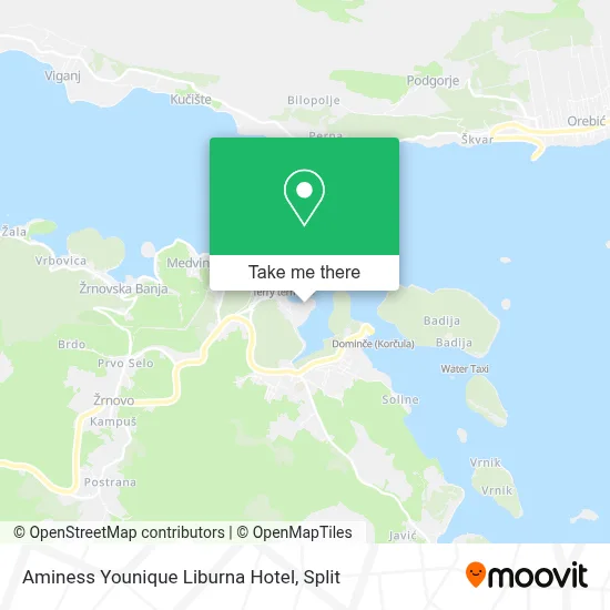 Aminess Younique Liburna Hotel map
