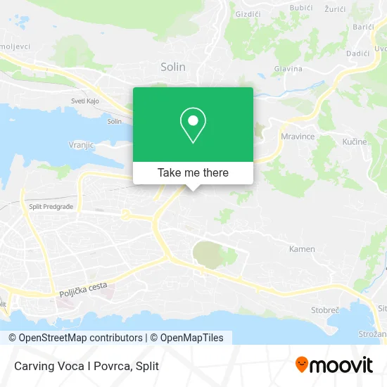 Carving Voca I Povrca map