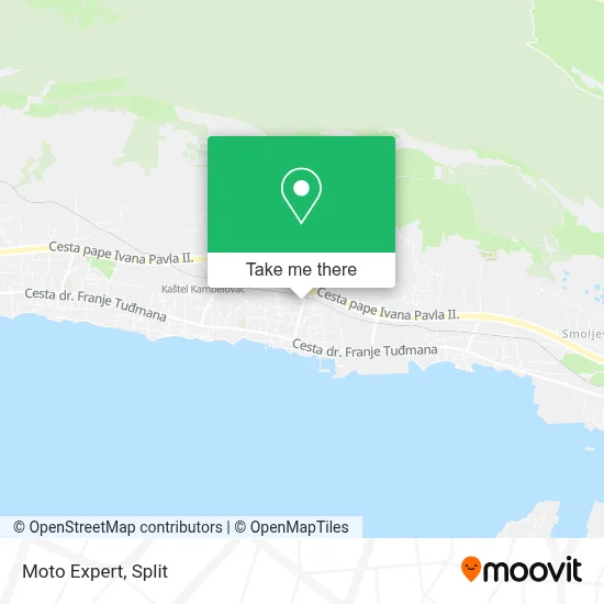 Moto Expert map