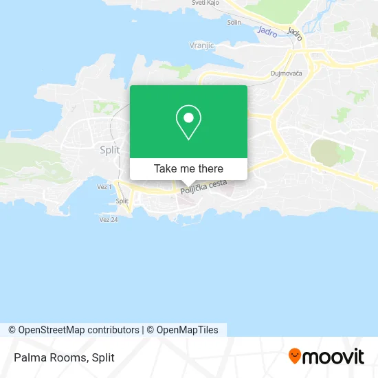 Palma Rooms map