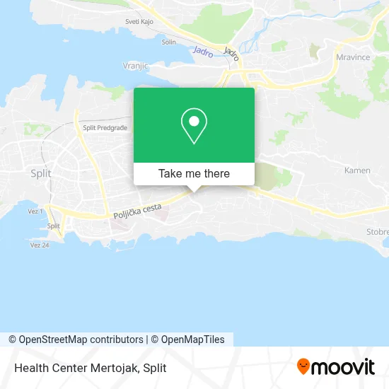 Health Center Mertojak map