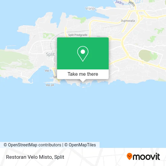Restoran Velo Misto map