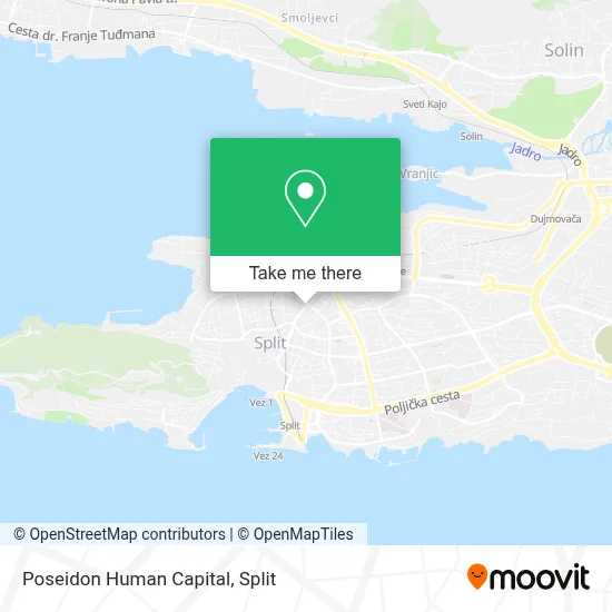 Poseidon Human Capital map