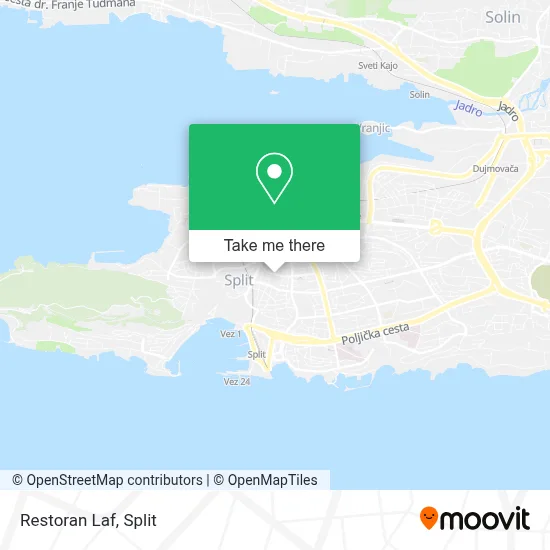 Restoran Laf map
