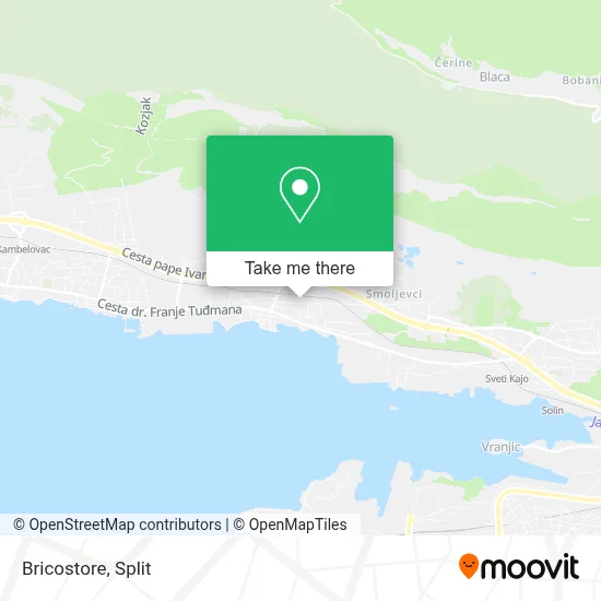 Bricostore map