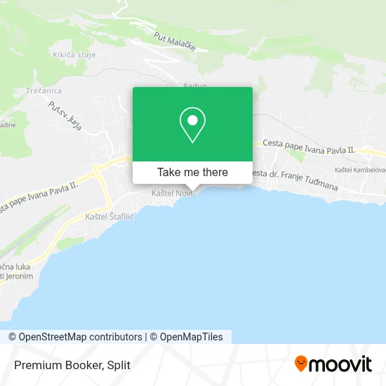 Premium Booker map