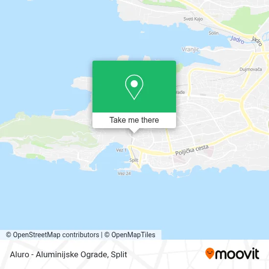 Aluro - Aluminijske Ograde map