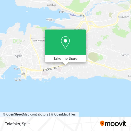 Telefaks map