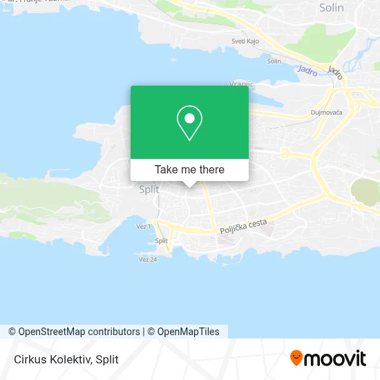 Cirkus Kolektiv map
