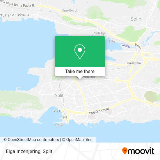 Elga Inzenjering map