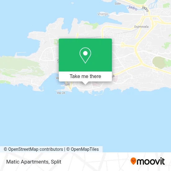 Matic Apartments map
