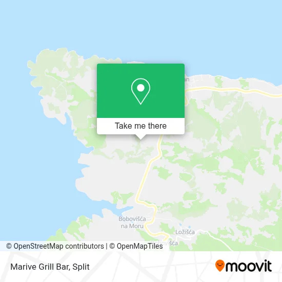 Marive Grill Bar map
