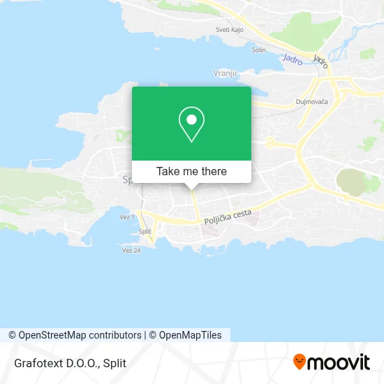 Grafotext D.O.O. map