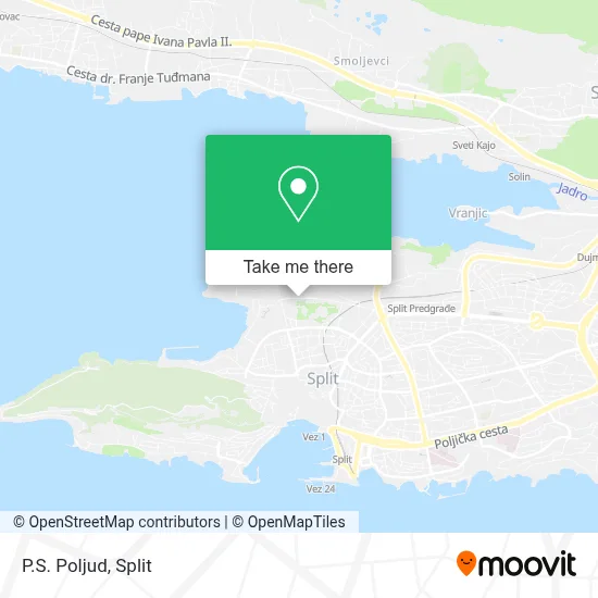 P.S. Poljud map