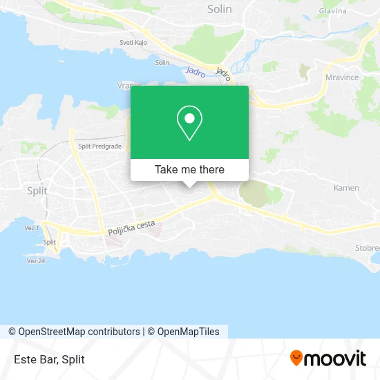 Este Bar map
