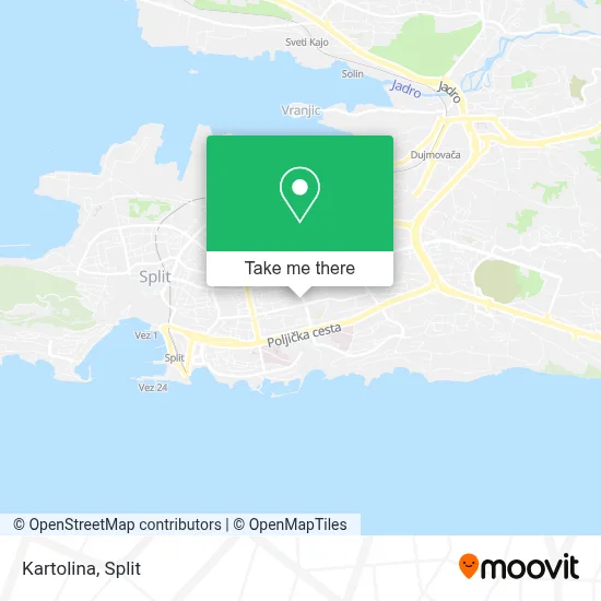 Kartolina map