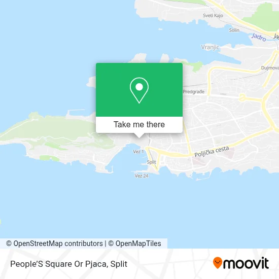 People’S Square Or Pjaca map