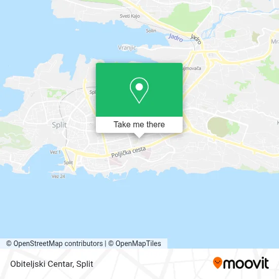 Obiteljski Centar map