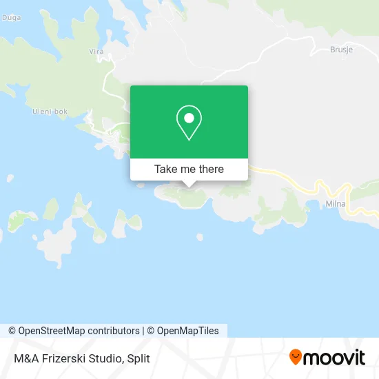 M&A Frizerski Studio map