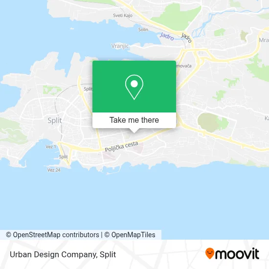 Urban Design Company map